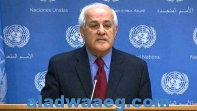 صورة السفير منصور: عدم إدراج إسرائيل في القائمة السوداء لمنتهكي حقوق الأطفال فشل أخلاقي وقانوني للأمم المتحدة