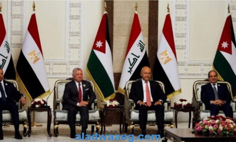 واشنطن تصف زيارة السيسي والملك عبد الله الثاني إلى العراق بـ”التاريخية