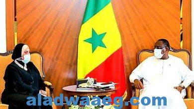 صورة وزيرة التجارة والصناعة تنقل رسالة من الرئيس السيسى للرئيس السنغالى بالعاصمة داكار