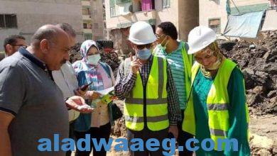صورة السكرتير العام يتفقد العمل بموقع مشروع تطوير الصرف الصحي ببورسعيد