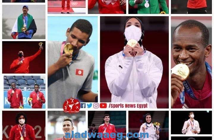 ثمانية عشر تتويج عربي في أولمبياد طوكيو