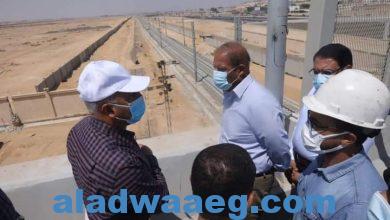 صورة وزير النقل يتابع معدلات تنفيذ مشروع القطار الكهربائي الخفيف) (LRT) السلام – العاصمة الإدارية الجديدة – العاشر من رمضان )