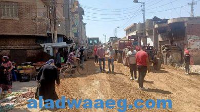 صورة مغاوري يتفقد شوارع حي ثان المحله الكبري