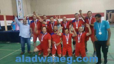 صورة فريق جامعة أسيوط للعاملين يفوز بالمركز الأول على مستوى الجمهورية في كرة اليد للرجال