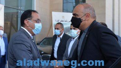 صورة في أول استقبال لمسؤول رسمي بمقر مجلس الوزراء بالحي الحكومي: