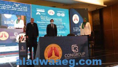 صورة وزير التعليم العالي يشهد افتتاح الدورة 62 من مؤتمر الجمعية المصرية لأمراض الصدر والتدرن.