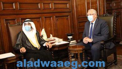 صورة وزير الزراعة يبحث مع رئيس العربية للاستثمار والإنماء الزراعي زيادة فرص التعاون بين الجانبين.