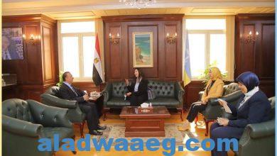 صورة محافظ الإسكندرية يستقبل قنصل عام مصر بمارسيليا لبحث سبل التعاون