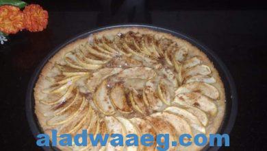 صورة تارت التفاح بالقرفة  بطريقة سهلة وطعمه روعة والمكونات مضبوطة