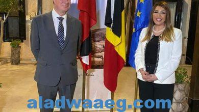 صورة العلاقات المصرية البلجيكية على حلقات برنامج جسور على القناة الثانية