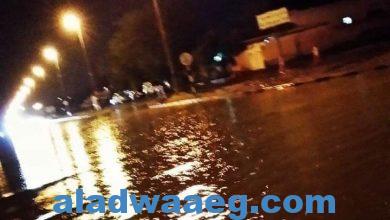 صورة رفع حالة الطوارئ وسقوط أمطار غزيرة في دمياط .