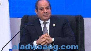 صورة الرئيس السيسى : مصر لديها سياسة ثابتة وهي عدم التدخل في شئون الدول