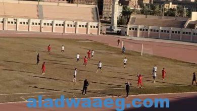 صورة فريق كرة القدم بنادى المنيا يهزم فريق التليفونات ويصل للمركز الثانى.