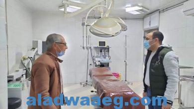 صورة جوله مفاجاة لوكيل وزاره الصحه على المستشفيات الخاصه والاهليه في دمياط