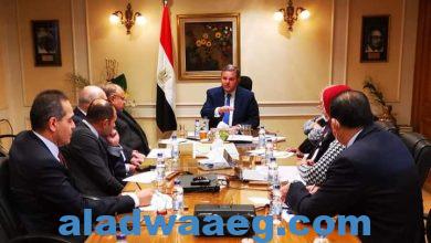 صورة وزير قطاع الأعمال العام يجتمع بمجلس الإدارة الجديد لشركة مصر لتجارة وحليج الأقطان.