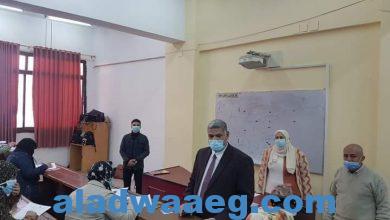 صورة جامعة الفيوم: الأستاذ الدكتور عرفه صبري يتفقد امتحانات الدبلوم العام بكلية التربية