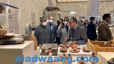 صورة الأمين العام لمنظمة الأوبك يزور المتحف القومي للحضارة المصرية بالفسطاط