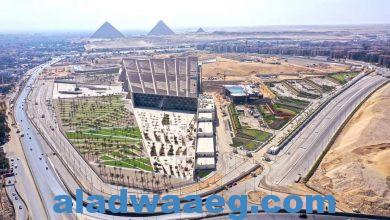 صورة مشروع المتحف المصري الكبير يسعي لاعتماده كمبنى أخضر وفقا لنظام تقييم الهرم الأخضر المصري.
