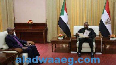 صورة البرهان يتسلم رسالة خطية من الرئيس الأريتري أسياسي أفورقي