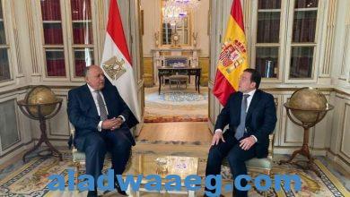 صورة وزير الخارجية سامح شكري يعقد جلسة مباحثات مع وزير الخارجية الإسباني