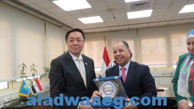 صورة وزير المالية.. في لقائه مع سفير كازاخستان بالقاهرة: