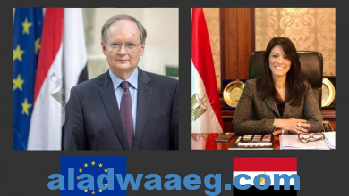 صورة تبحث الدكتورة رانيا المشاط فى اجتماعًها  مع السيد كريستيان برجر، سفير الاتحاد الأوروبي في مصر،