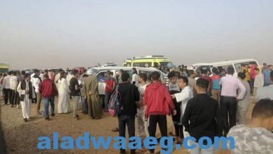 صورة تم تصريح دفن 2 شباب إثر حادث بشع بطريق الفيوم أسيوط الغربي من طاميه