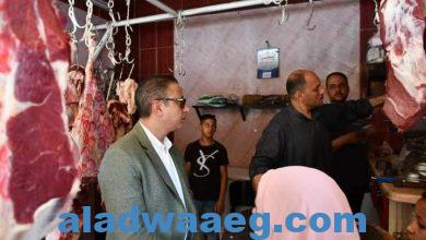 صورة استعداداً لعيد الأضحى المبارك محافظ الفيوم يتفقد عدداً من منافذ بيع اللحوم ومحال الجزارة 