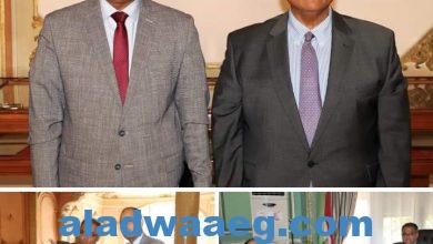 صورة نائب رئيس جامعة عين شمس يستقبل رئيس قطاع التعليم بمؤسسة مصر الخير