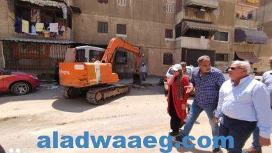 صورة محافظ بورسعيد يتابع سير أعمال تطوير منطقة قبضايا بالزهور