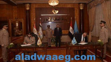 صورة القوات المسلحة توقع بروتوكول تعاون مع كلية الهندسة جامعة الأسكندرية