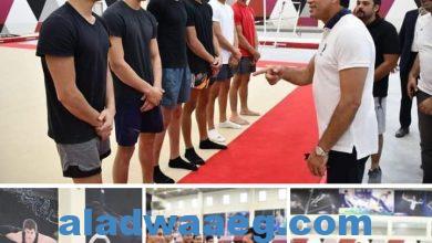 صورة وزير الرياضة يشهد تدريب منتخب الناشئين للجمباز بالعاصمة الادارية