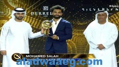 صورة أول تعليق لـ محمد صلاح بعد تتويجه كأفضل لاعب في العالم