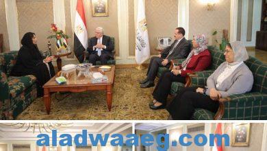 صورة وزير التعليم العالي يبحث مع سفيرة الإمارات العربية المتحدة فى القاهرة سبل تعزيز التعاون المُشترك