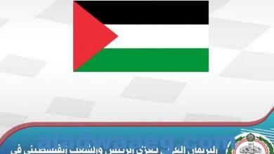 صورة ” البرلمان العربي ” يعزي الرئيس والشعب الفلسطيني في استشهاد الأسير أبو حميد