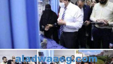 صورة وزير الصحة لفريق التمريض بمستشفى قويسنا : الدولة لن تسمح بمساس كرامة أبنائها من الفرق الطبية