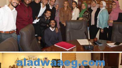 صورة القائم بأعمال عميد آداب عين شمس تلتقي بأعضاء اتحاد الطلاب الجدد للعام الجامعى ٢٠٢٢ / ٢٠٢٣  