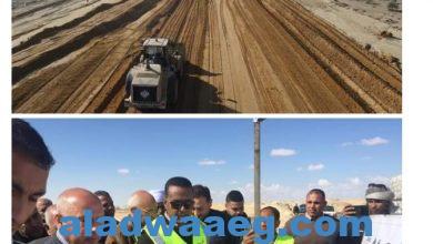 صورة الوزير يتفقد مواقع العمل بالخط الثاني للقطار الكهربائي السريع من سوهاج حتى أكتوبر