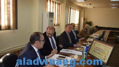 صورة الغضبان يترأس اجتماع مجلس إدارة المنطقة الصناعية جنوب بورسعيد