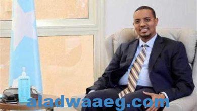 صورة السفير الصومالي يؤكد ان زيارة رئيس وزراء بلاده الي مصر تعزز التعاون القائم
