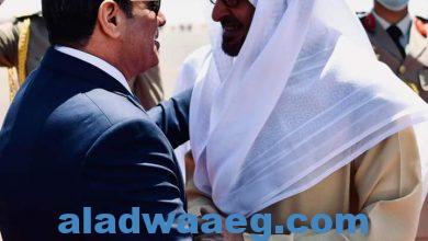 صورة وصول السيد الرئيس صباح اليوم لدولة الامارات العربية المتحدة