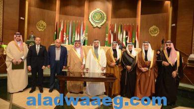 صورة ” البرلمان العربي ” يوقع مذكرة تفاهم مع جامعة الأمير محمد بن فهد بالمملكة العربية السعودية