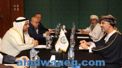 صورة البرلمان العربي” يقيم جلسة مباحثات مع رئيس مجلس الشورى بسلطنة عمان