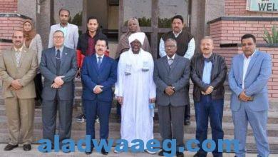 صورة جامعة الوادي الجديد ” تستقبل القنصل العام لدولة السودان
