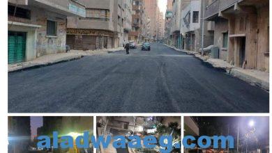 صورة رصف وتطوير ١٥ شارع حيوي بحي العمرانية بالجيزة