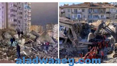 صورة ارتفاع قتلي زلزال تركيا وسوريا الي 670 قتيل