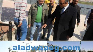 صورة د محمد ابو زيد يتفقد أعمال تجميل وصيانة كورنيش النيل ويحث المواطنين للحفاظ عليه عقب تطويره