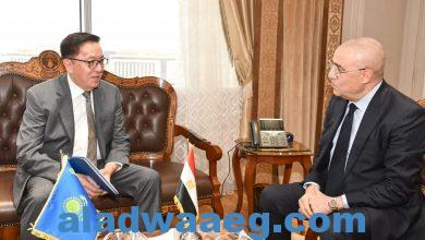 صورة وزير الإسكان يلتقى سفير جمهورية كازاخستان لعرض التجربة العمرانية المصرية.. وبحث سبل تعزيز التعاون بين البلدين
