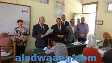 صورة  رئيس جامعة المنيا يواصل جولاته التفقدية لمتابعة سير اعمال الامتحانات