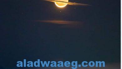 صورة القمر يقترن بزحل لؤلؤة المجموعة الشمسية اليوم فى سماء مصر
